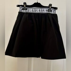 KATE SPADE Black and White Geometric Skirt.